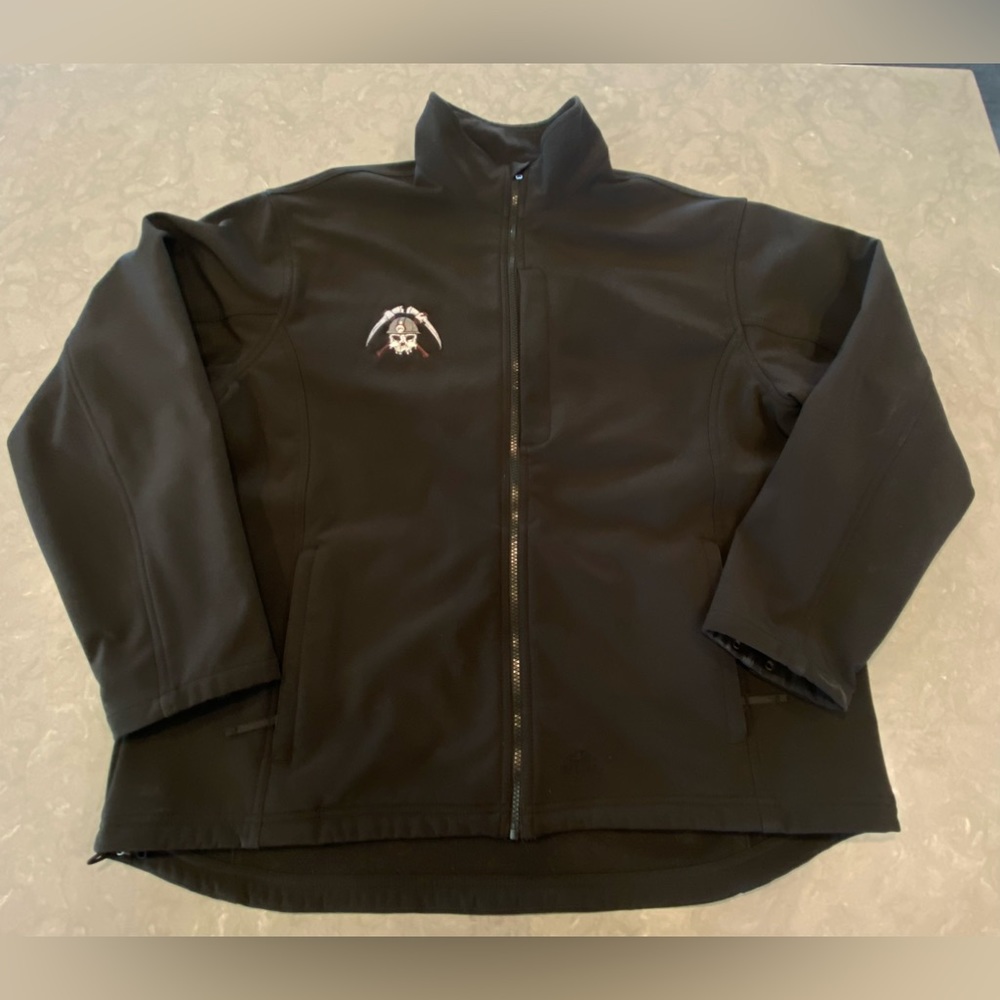 Red Kap Men's Deluxe Soft Shell Jacket XL Black